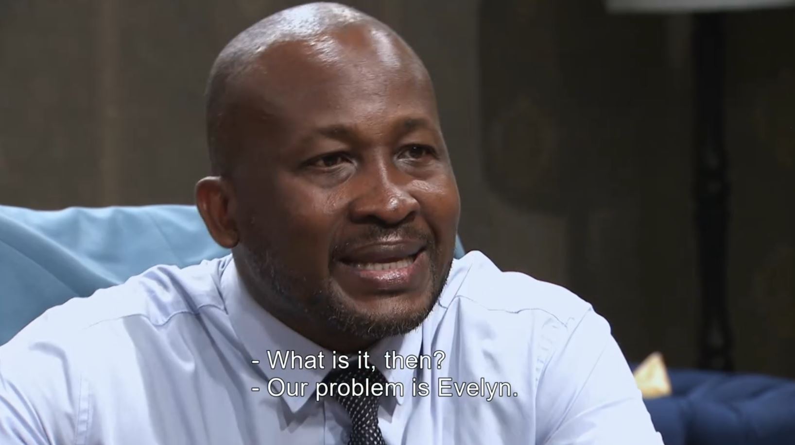 #SkeemSaam:
Things get tense when Alfred asks Sthoko to accuse Evelyn of a$$auIt…