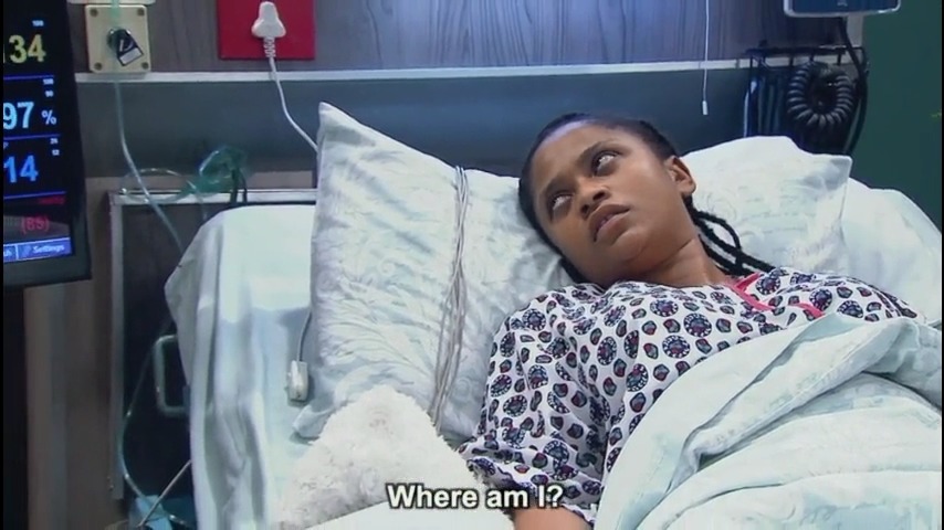 Melo Finally Wakes Up From Coma And Panics. She Doesn’t Know How She Got There