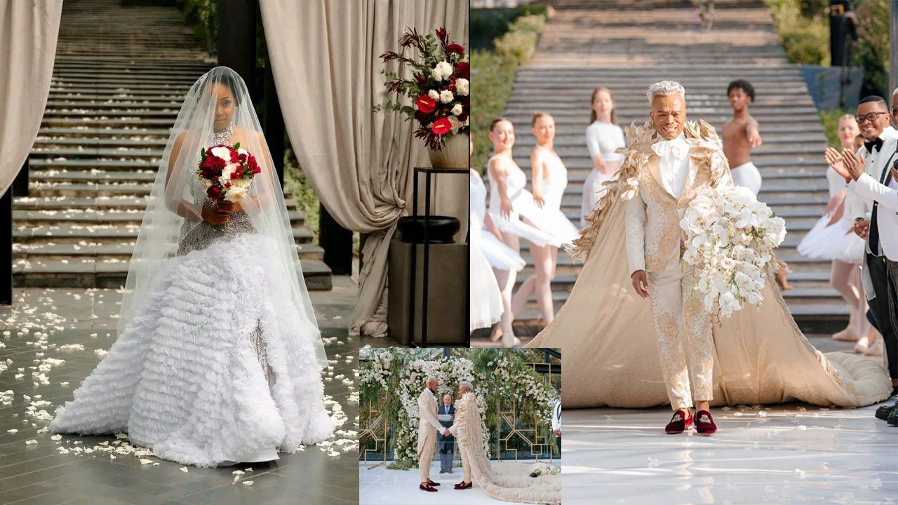 Turns out Pretty walked down the same wedding aisle as Somizi. That explains the…