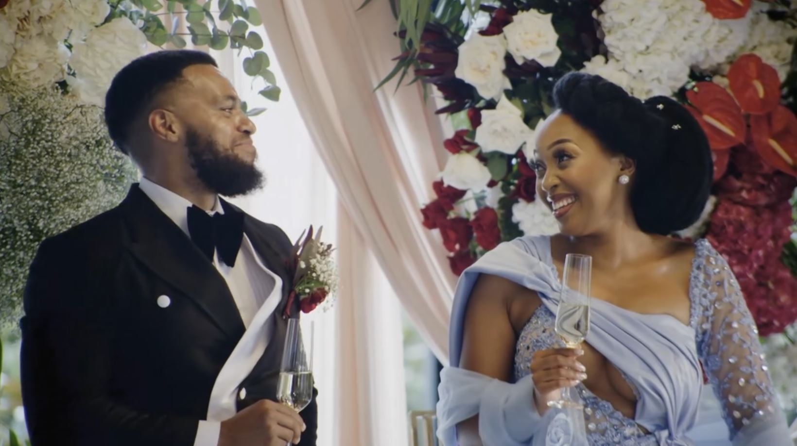 The way Pretty kept looking at her husband during the ceremony says it all #Pre…