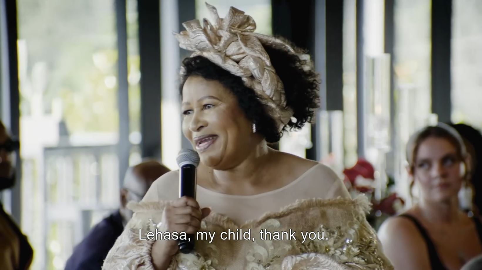 What a heartfelt speech from Lehasa’s mother as she welcomed Pretty into the Map…