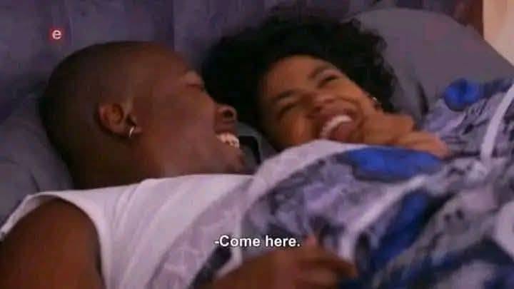 #HouseOfZwide Drama
Sandile finally delivered the “cucumber” 
Krishni looked li…