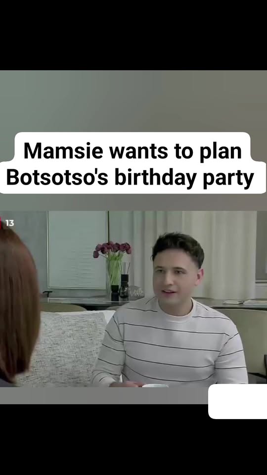 Mamsie is really trying to surprise botsotso with a belated birthday party #EMZI…