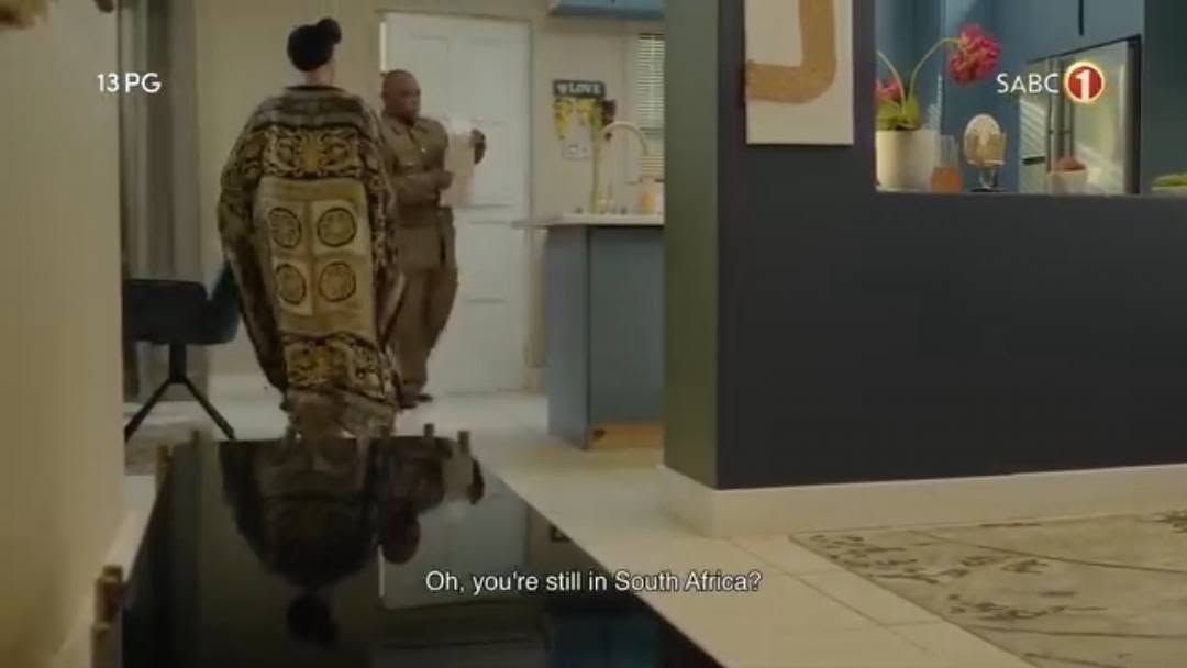 Mbatha told Nora to stay away from him and to mind her own business