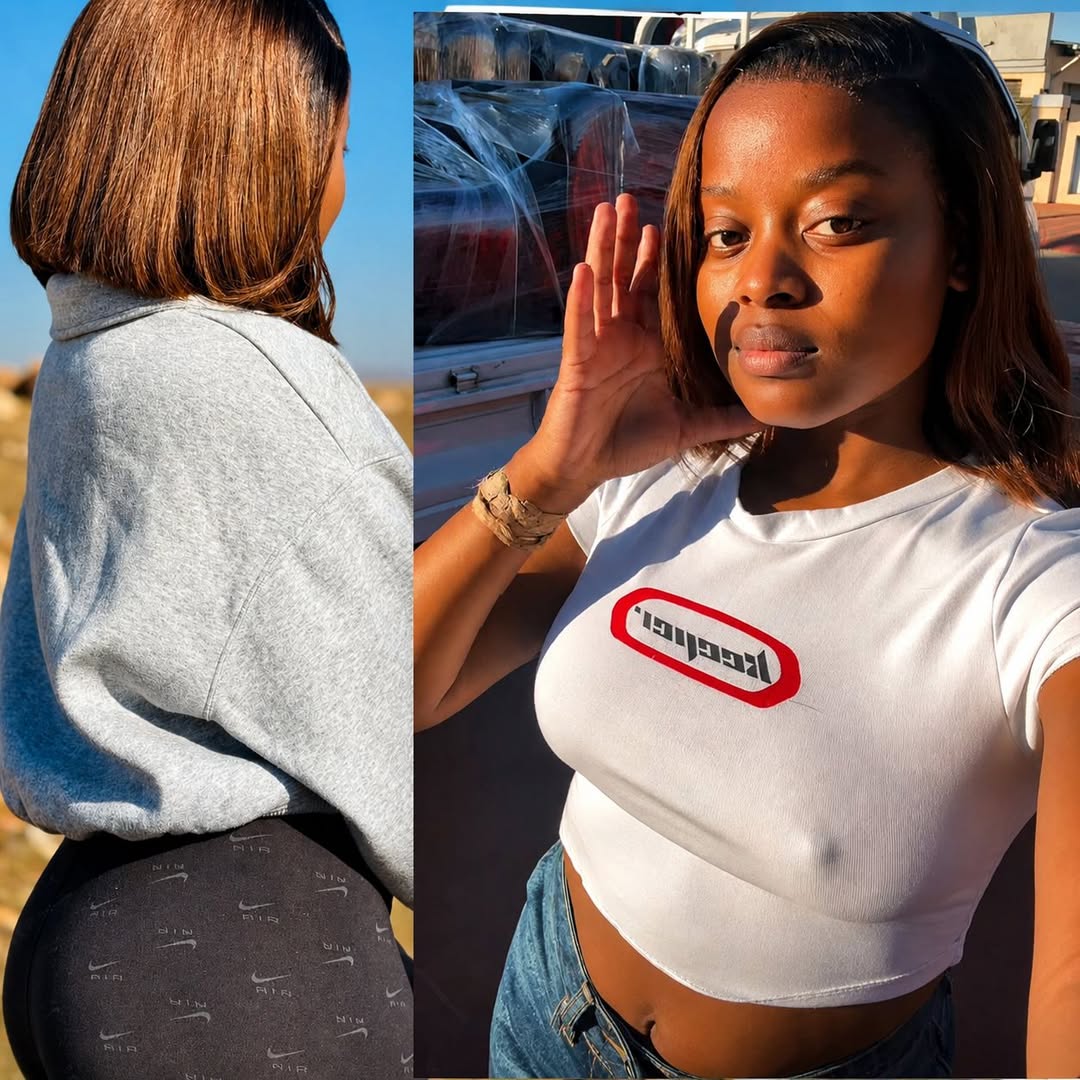 Lihle is naturally beautiful