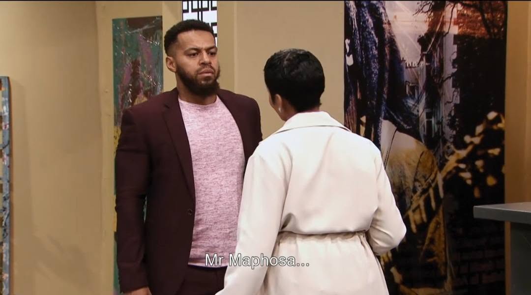 Lehasa tells Dr Blue to stay away from Pretty. #SkeemSaam