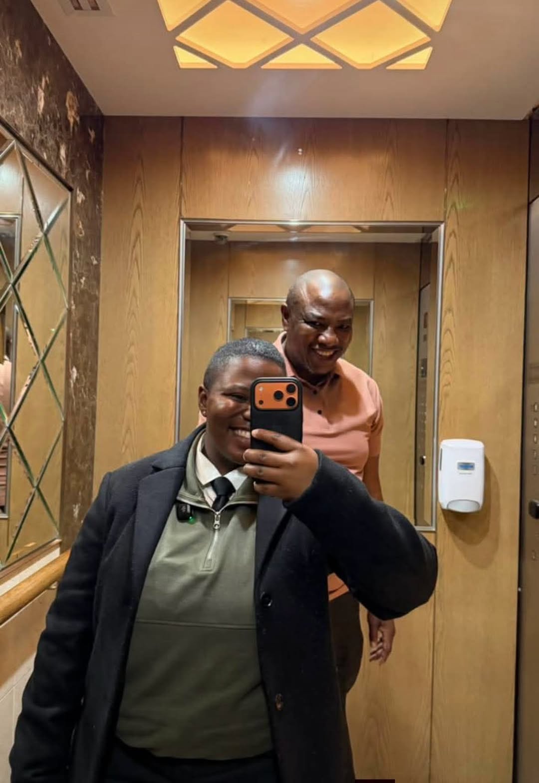 Father and daughter