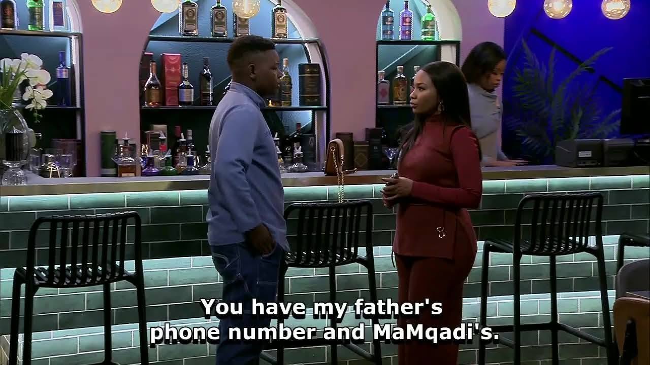 Eisaan!!! Ntuthuko! And she’s just asking for her kid’s sake hle…