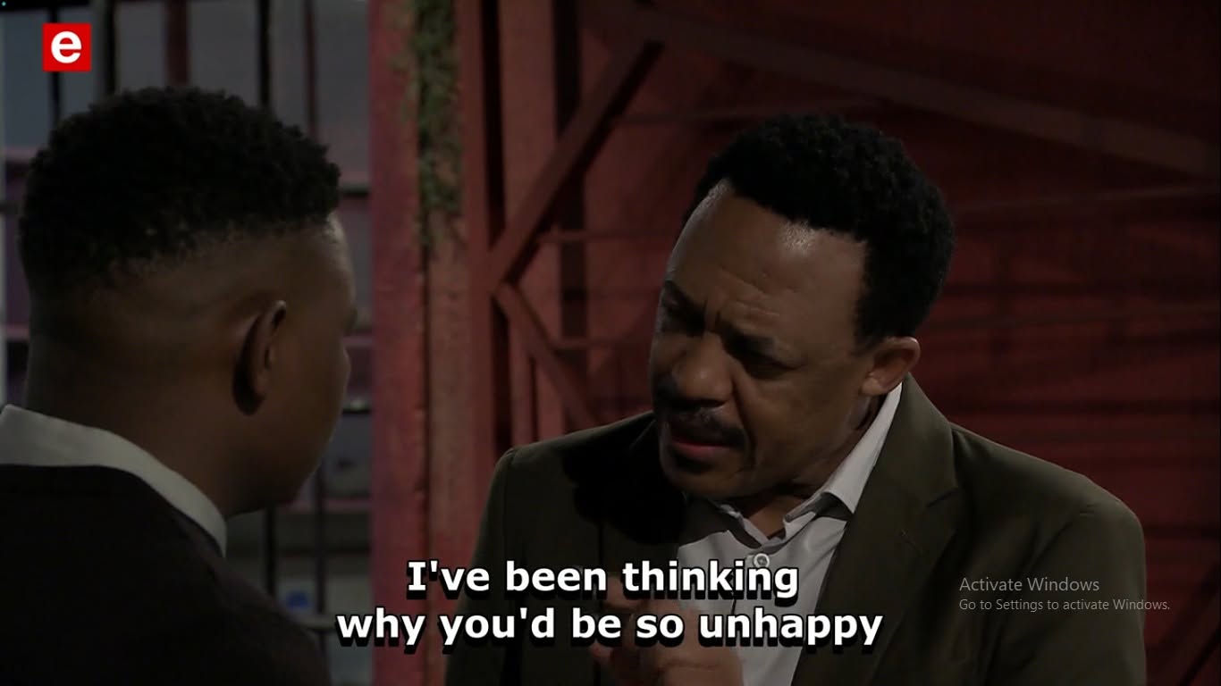 Mr Malaza tells Nthuthuko that he will work on clearing his criminal record so h…