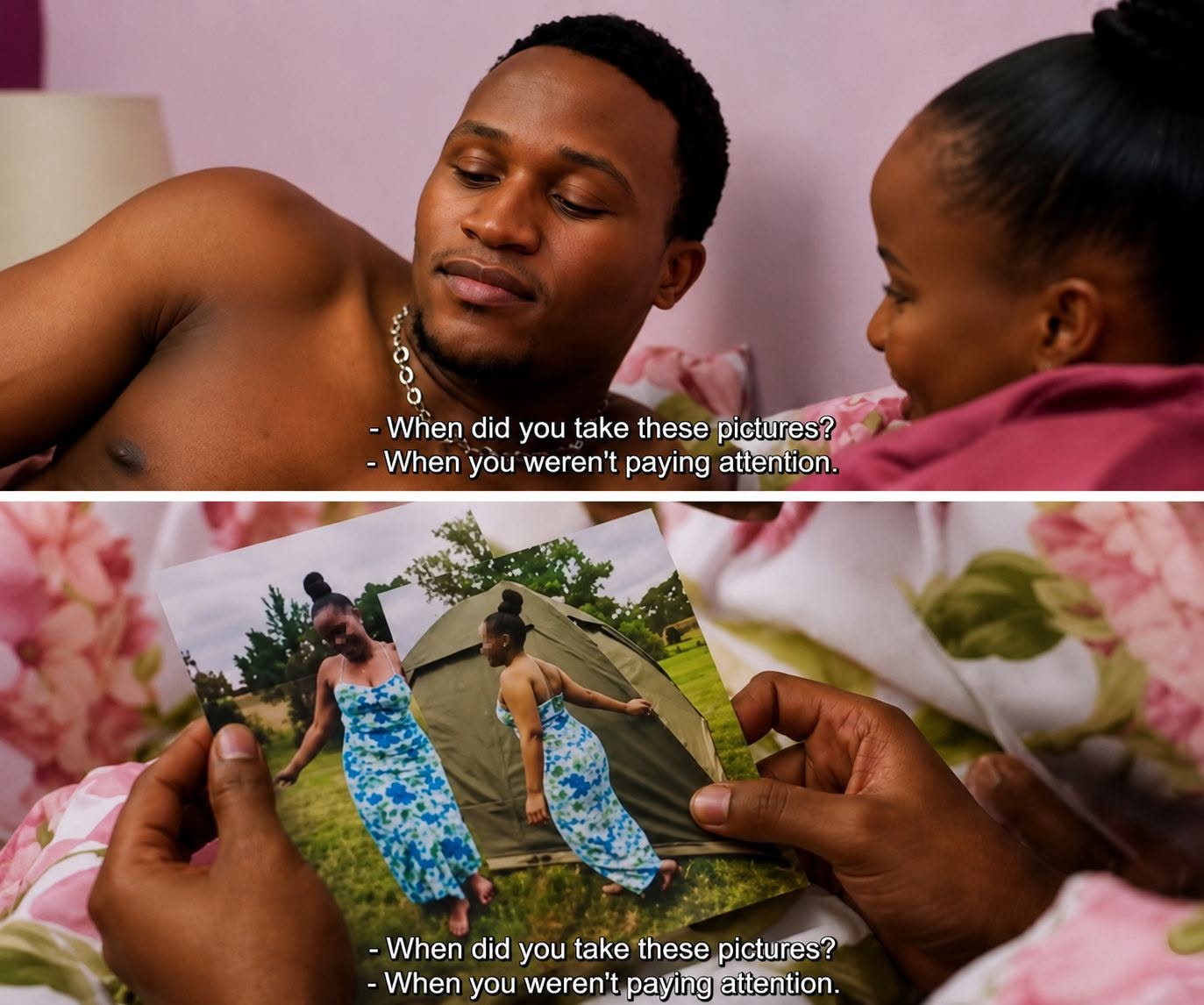 Thenji and OJ are completely smitten with each other!
From the secret photos…