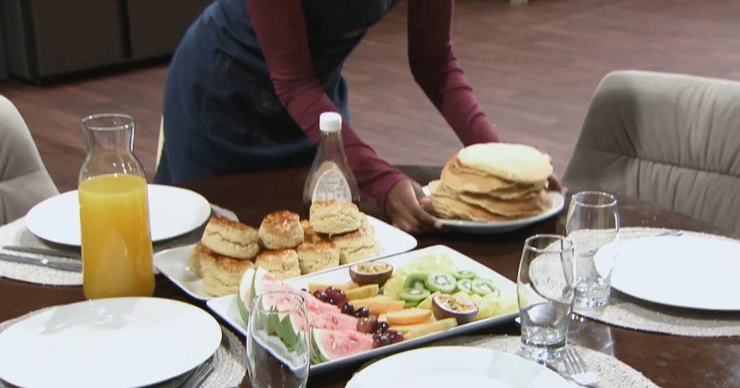 Jacqui prepared a nice Cremora breakfast for her family. #SkeemSaam
