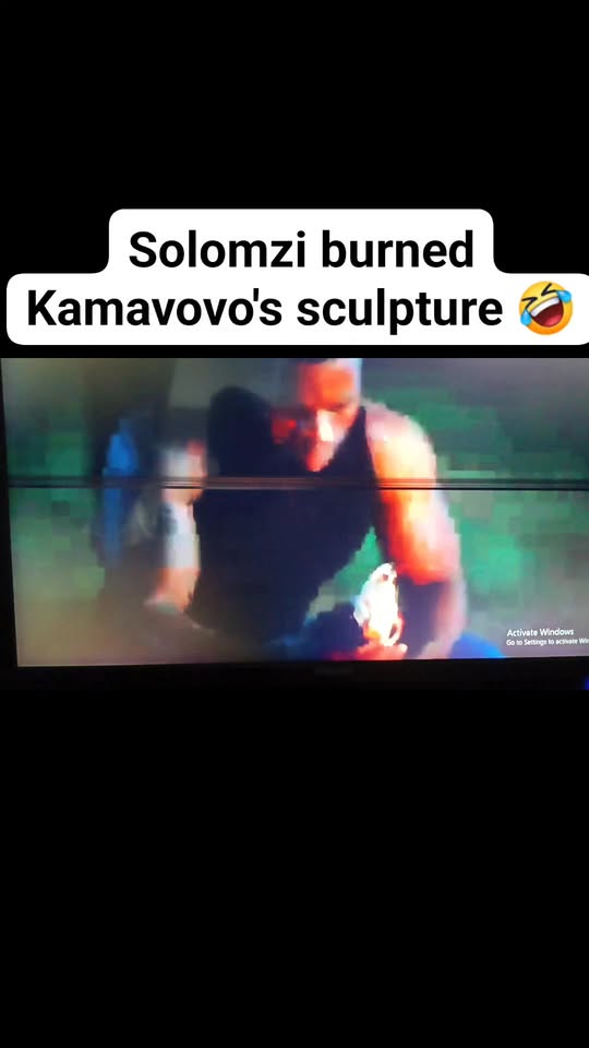 Solomzi finally burned Kamavovo’s sculpture #reels #fblifestyle #fypviral #fyp …