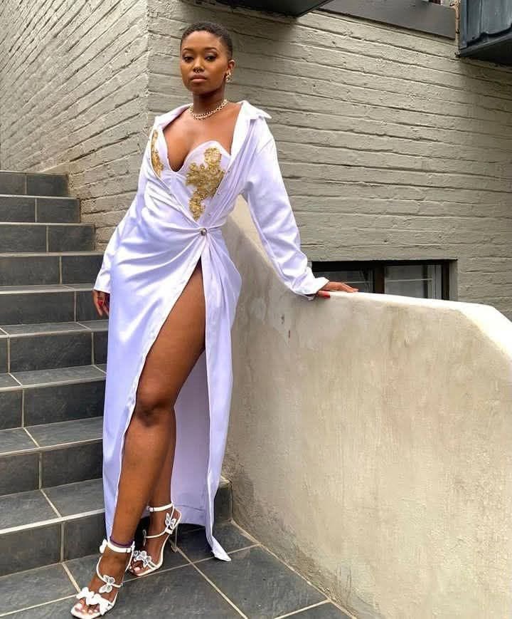 I look beautiful in a dress