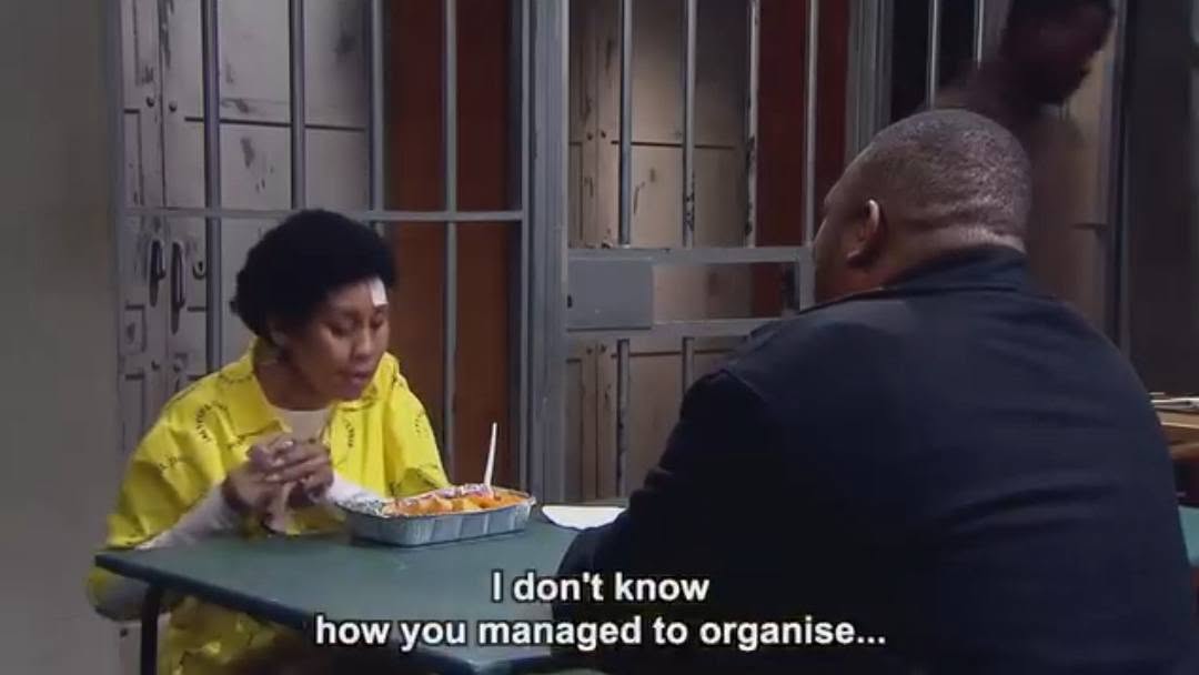 Aww sweet Khumo  He brought nice food for Kea