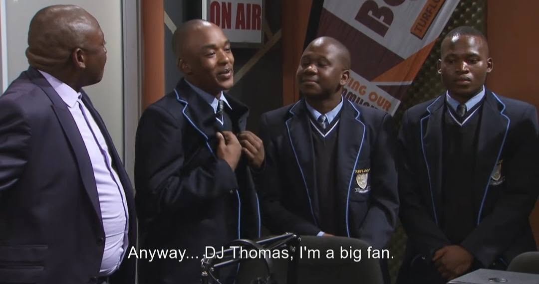 Amukelani saying DJ Thomas is his favorite presenter for making Mapitsi confess …