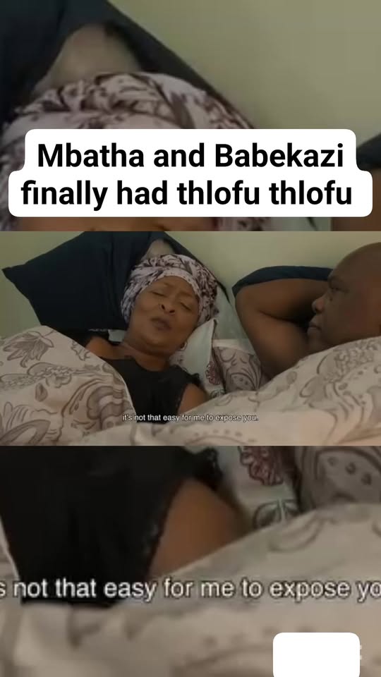 Mbatha and Babekazi finally had their first thlofu thlofu #reels #fblifestyle #…