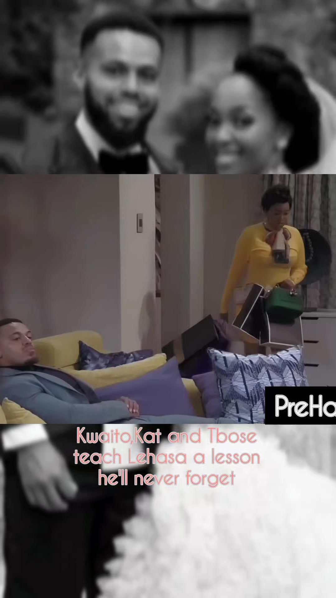 Kwaito, Kat and Tbose teach Lehasa a lesson he’ll never forget.#prehasa #SkeemSa…