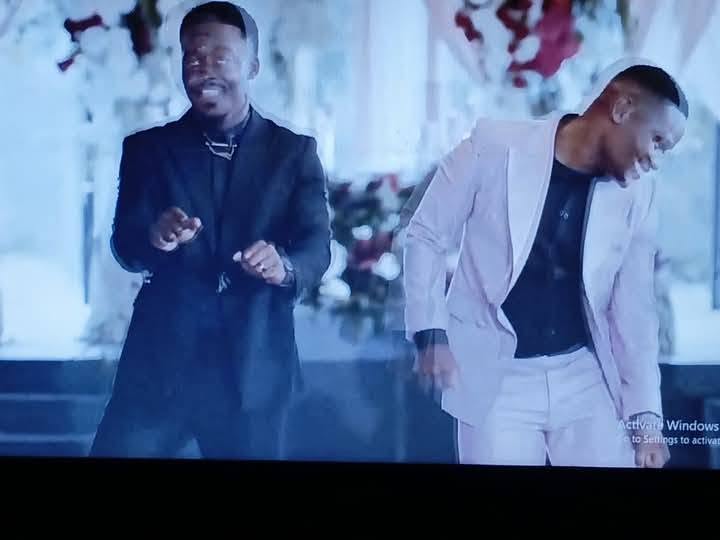 Kwaito and Tbose turned the wedding into a whole dance floor  These gents came t…